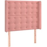  box spring s madracem LED ružičasti 100x200cm baršunasti | shoptok.hr