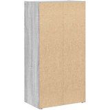 vidaXL Knjižna omara siva sonoma 40x24x77 cm inženirski les | Shoptok.si