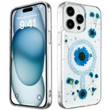  Futrola Luxury Flowers za iPhone 16 Pro Max (6.9) plava | ePonuda.com