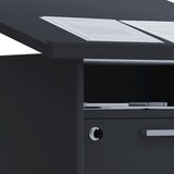 MID.YOU Stoječi Pult Meeta, Črna | Shoptok.si