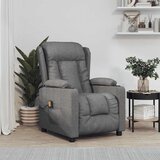 vidaXL Masažni stol temno sivo blago | Shoptok.si