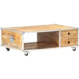 Furnova Klubska mizica 89x59x33 cm trden robusten mangov les, (21914847) Cene