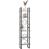 vidaXL Police za pohranu siva boja betona 60 x 30 x 210 cm od iverice | shoptok.hr