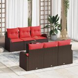  Vrtna sedežna garnitura Rjava 55 x 55 x 37 cm poli ratan, (5000135703) | Shoptok.si