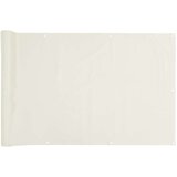  Vrtno platno za zasebnost belo 300x75 cm PVC | Shoptok.si