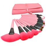  24-delni set kistova za šminkanje u roze boji | shoptok.hr