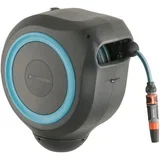 Wall-mounted Hose Box RollUp M (turquoise) 20 m