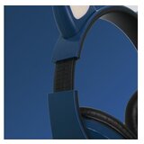  Cat Ear Bluetooth slušalice tamno plave | ePonuda.com