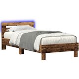  Krevetna konstrukcija Staro drvo 75 x 190 cm Konstruirano drvo | shoptok.hr