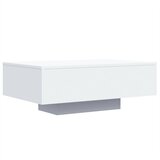  Stolić za kavu s LED svjetlima bijeli 85x55x31 cm | shoptok.hr