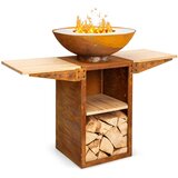 Blumfeldt Savage 2.0 Tall kamin s roštiljem, hrđa Cijene
