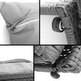 SOFA Sydney svijetlosiva / siva melanž | shoptok.hr