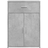  Komoda siva boja betona 60x30x84 cm od konstruiranog drva | Eponuda.ba