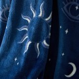 Sassy B Modro pregrinjalo iz mikropliša 200x240 cm Astrology – | Shoptok.si