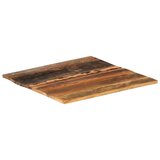  Četvrtasta stolna ploča 60x60 cm 15 - 16 mm od obnovljenog drva | shoptok.hr