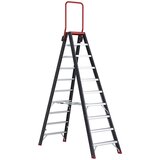 Altrex Varnostna dvokraka lestev, vzpenjanje z obeh strani, št. stopnic 2 x 2 | Shoptok.si