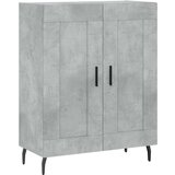  Visoka komoda siva betona 69 5x34x180 cm od konstruiranog drva | shoptok.hr