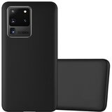 Cadorabo Case, združljiv s Samsungom v kovinski črni barvi - zaščitni pokrov iz fleksibilnega silikona TPU, (20593072) | Shoptok.si