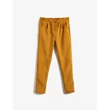 Koton Pants - Yellow - Straight