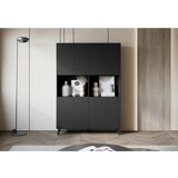 Livetastic Visoka Komoda Phuket, Črna | Shoptok.si