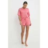 Dkny Pižama ženska, roza barva, YI80010