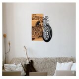 WALLXPERT Zidna dekoracija Chopper 2, 44 x 61 cm, Crna | Eponuda.ba