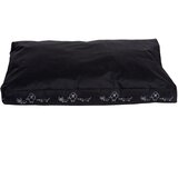  Pasja blazina Silhouette črna - L: D 120 x Š 80 x V 8 cm | shoptok.hr
