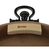  Zidni sat Versa Listovi Metal Drvo MDF 50 x 6 5 x 40 cm | shoptok.hr