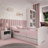  Drveni dječji krevet Perfetto s ladicom - bijeli - 180x80 cm - Bez madraca | shoptok.hr