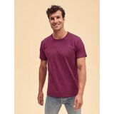 Fruit Of The Loom Burgundy Men's T-shirt Valueweight Cene