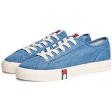Tommy Jeans Nizke superge 'ARCHIVE Y2K' mornarska / moder denim / rdeča / bela | Shoptok.si