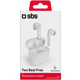 Sbs Beat Free bijeli TWS slušalice | shoptok.hr