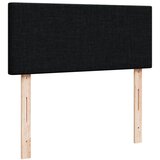  Krevet box spring s madracem crni 120 x 190 cm od tkanine | shoptok.hr