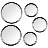 Okruglo ogledalo Lia Ø 25, 23, 18, 2 x 15 cm (Crna boja)  Okruglo ogledalo Lia Ø 25, 23, 18, 2 x 15 cm (Crna boja) Slike