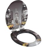  Toaletna daska s mekim zatvaranjem 2 kom MDF uzorak New Yorka | shoptok.hr