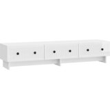 vidaXL TV omarica Bela visok sijaj 147 x 34,5 x 30 cm Inženirski les, (5000210241) | Shoptok.si