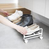 YAMAZAKI Bijeli metalni stalak za cipele 83,5x14,5x27,5 cm Tower – | shoptok.hr