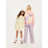 Reserved Opuštena hoodie majica - boja breskve Cijene