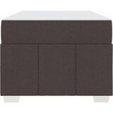  Krevetna konstrukcija Tamno smeđa 120 x 190 cm tkanina | shoptok.hr