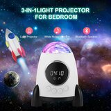 SHXMZS projektor z budilko, Bluetooth zvočnik in beli šumi | Shoptok.si