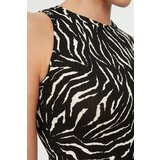 Trendyol Black Halter Neck Corduroy Knitted Blouse | ePonuda.com