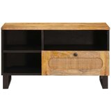 TV ormar s ladicama Smeđa 80 x 33 5 x 46 cm Čvrsto drvo manga | shoptok.hr