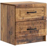 Noćni ormar s ladicama 2 pcs Staro drvo 43 x 34,5 x 44,5 cm | shoptok.hr