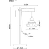 Globo 54050-1T - Stona lampa JOWITA 1xE27/40W/230V | Eponuda.com