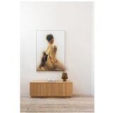 WOOOD TV omarica iz masivnega hrasta v naravni barvi 133x52x45 cm Zuma – | Shoptok.si