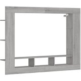 Maison Chic TV omarica - TV enota - Televizijska omarica siva sonoma 152x22x113 cm inženirski les, (21700892) | Shoptok.si