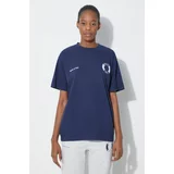 Sporty & Rich Pamučna majica Buoy T Shirt za žene, boja: tamno plava, TS1073NA