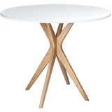 Okrugao blagovaonski stol ø 80 cm Jubi –