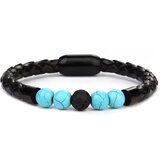 IZMAEL Zapestnica DO-33424 - Črna/Turkizna | Shoptok.si