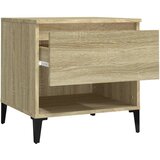  Bočni stolići 2 kom boja hrasta 50x46x50 cm konstruirano drvo | shoptok.hr